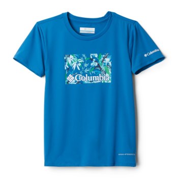 Columbia T-Shirt Meisjes, Freezer Graphic Blauw, 38BCIHOUZ